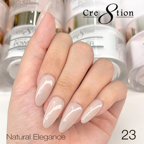 Cre8tion Natural Elegance Acrylic Powder 4oz | 23