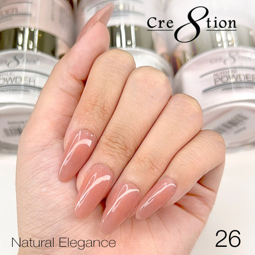 Cre8tion Natural Elegance Acrylic Powder 4oz | 26