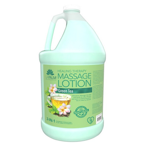 Organic Healing Therapy Massage Lotion | 1 Gal | Green Tea